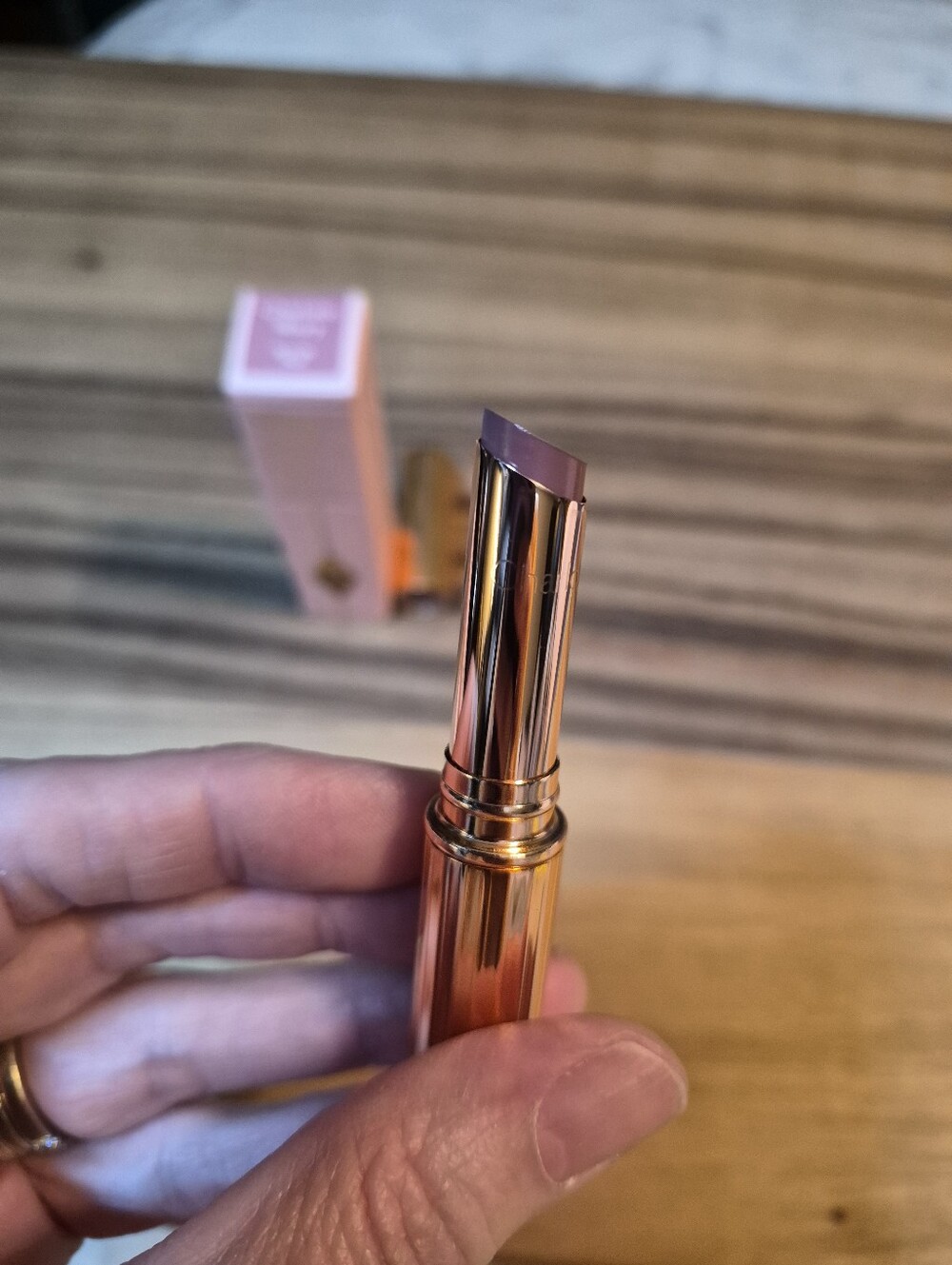 Charlotte Tilbury Superstar Lips Glossy Star Lit Lips: Pillow Talk, .06oz, NIB - Picture 9 of 10